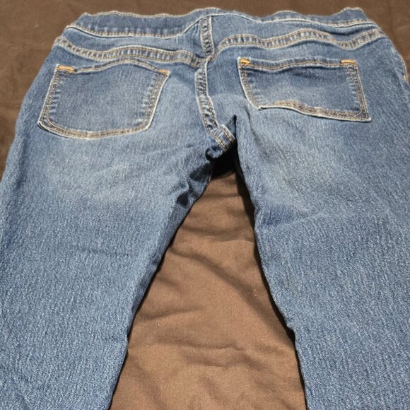 Skinny Jeggings Built-In Tough With Adjustable Waist Jeans Old Navy Size 10-12 - Picture 4 of 6